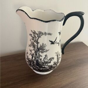 Aux Au Provence Toile Pitcher